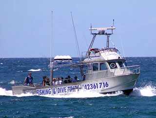 MV Kostalota heading out to the deep sea